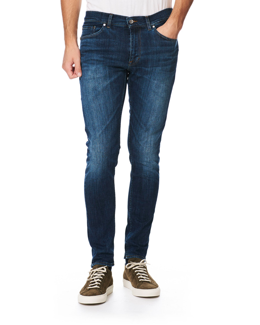 Herren | Jeans | Tiger of Sweden Jeans | Evolve Top Superstretch Jeans Mid Blue