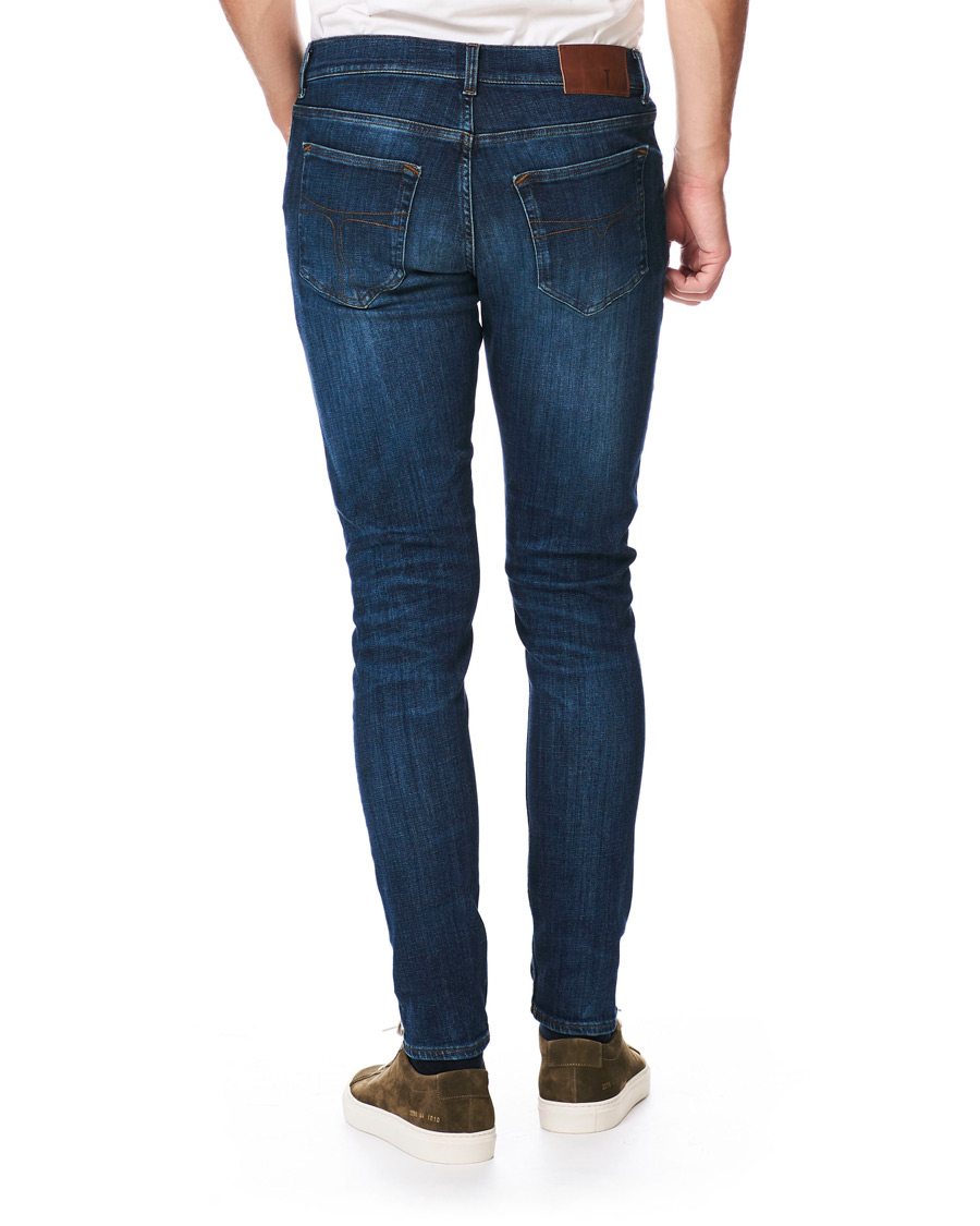 Herren | Jeans | Tiger of Sweden Jeans | Evolve Top Superstretch Jeans Mid Blue