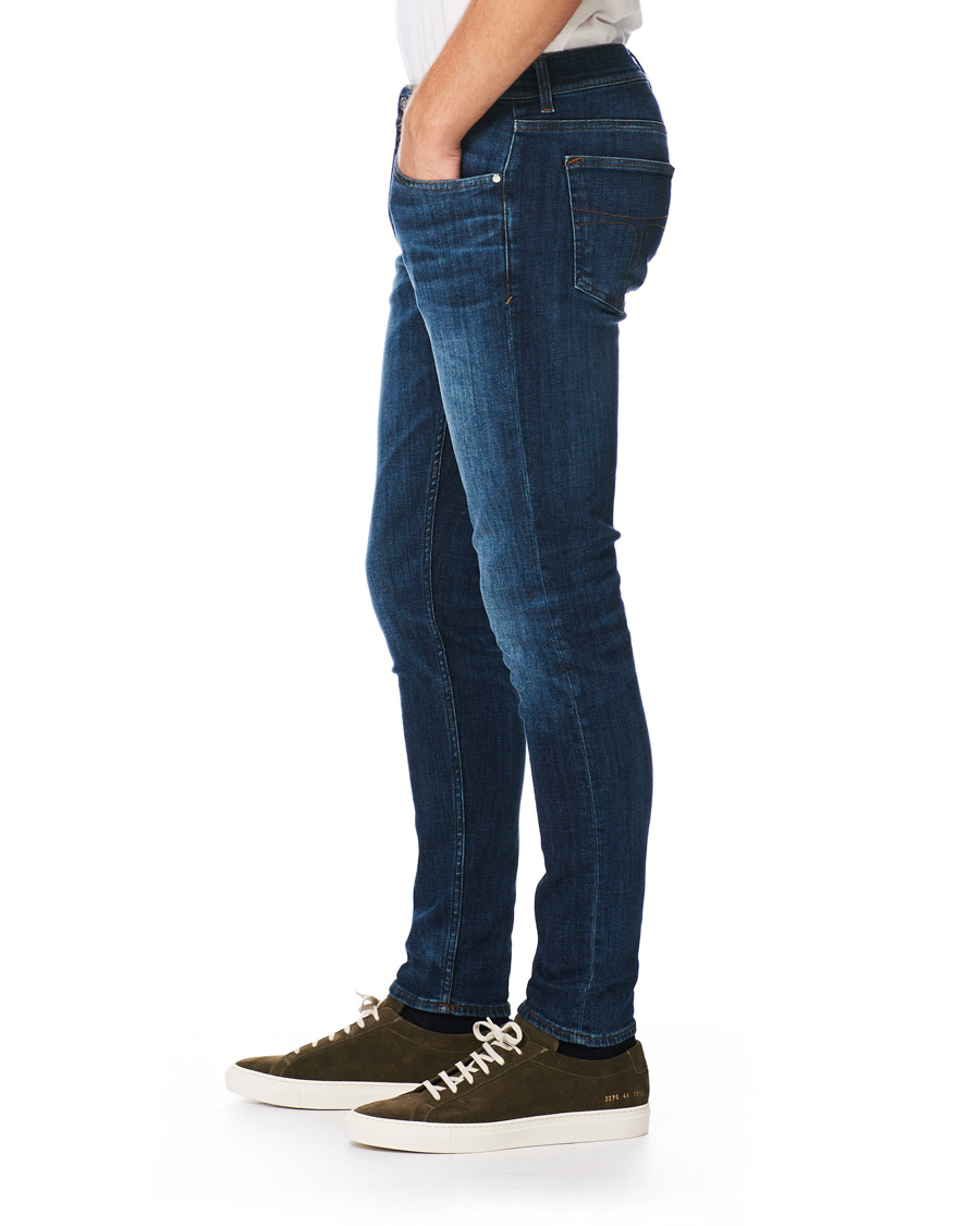 Herren | Jeans | Tiger of Sweden Jeans | Evolve Top Superstretch Jeans Mid Blue