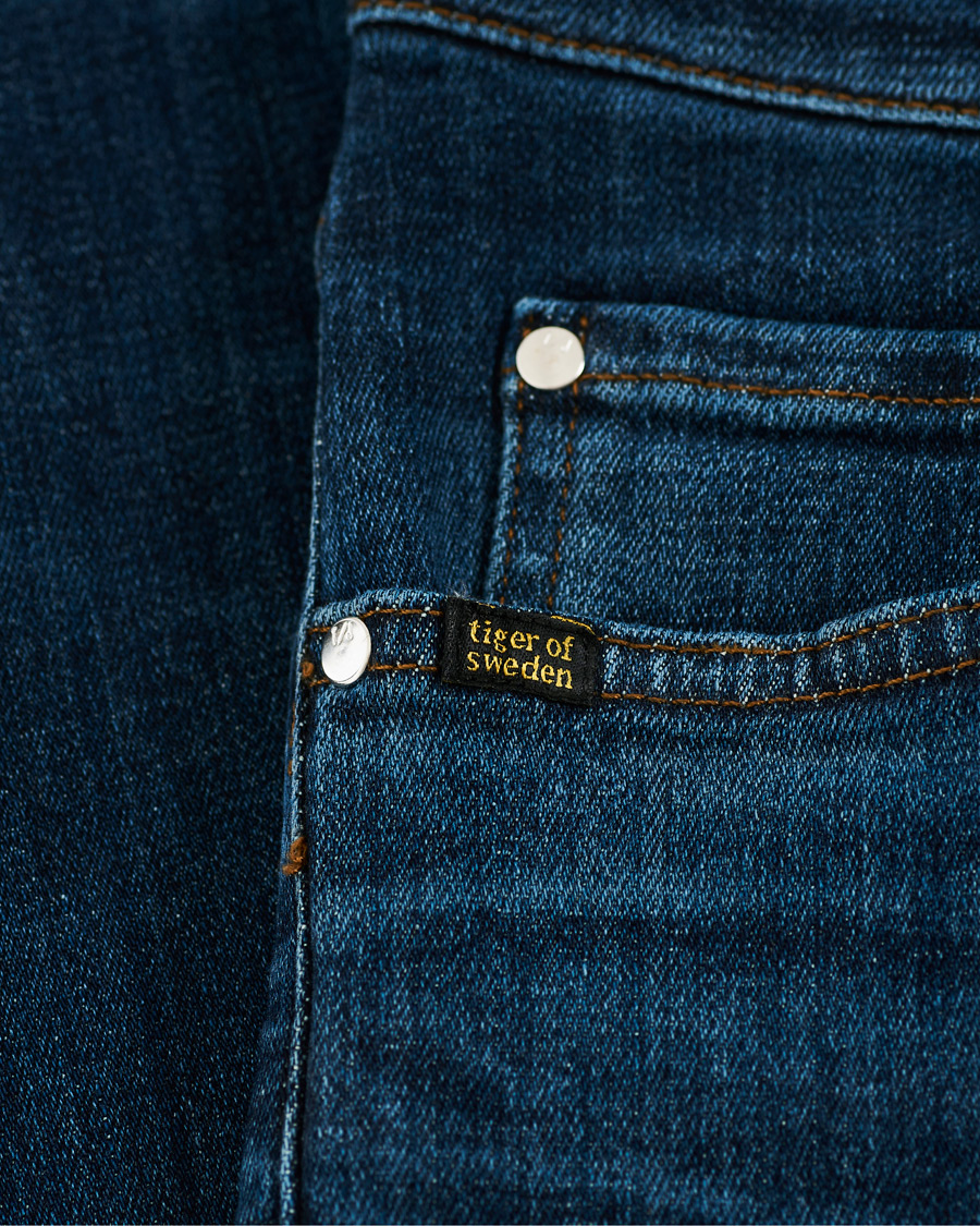 Herren | Jeans | Tiger of Sweden Jeans | Evolve Top Superstretch Jeans Mid Blue