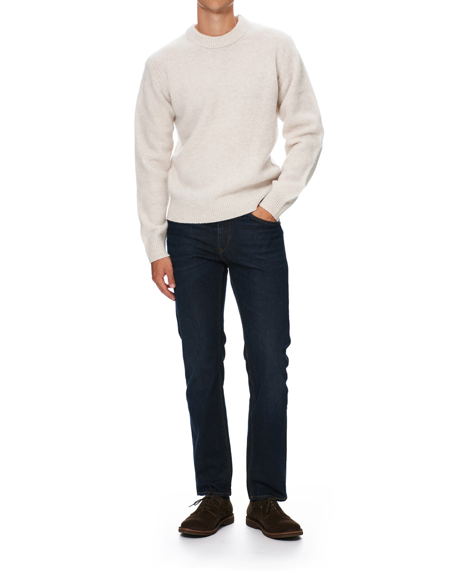 Herren | Pullover | Tiger of Sweden Jeans | Prowler Knitted Crew Neck White