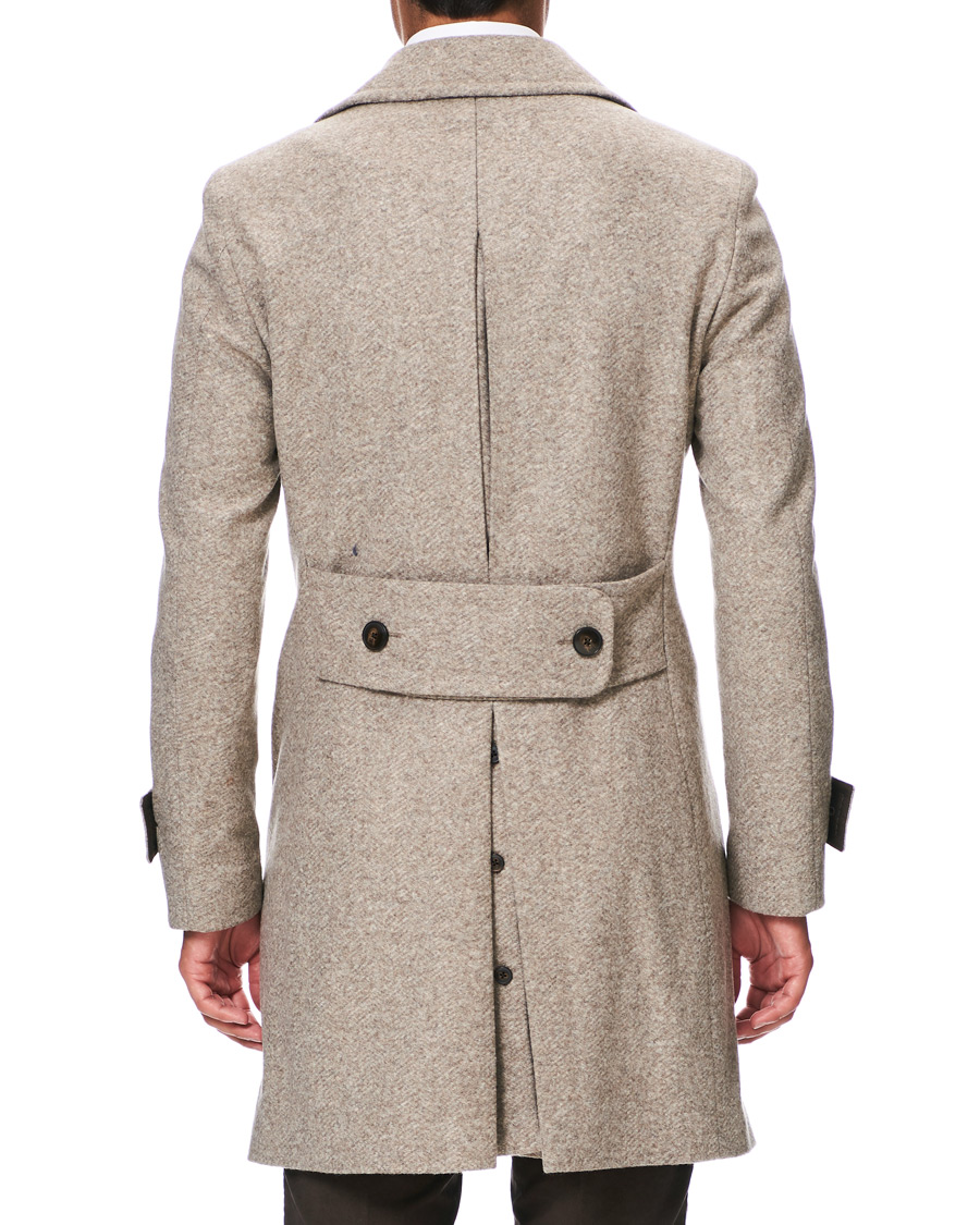 Herren | Jacken | L.B.M. 1911 | Double Breasted Coat Beige