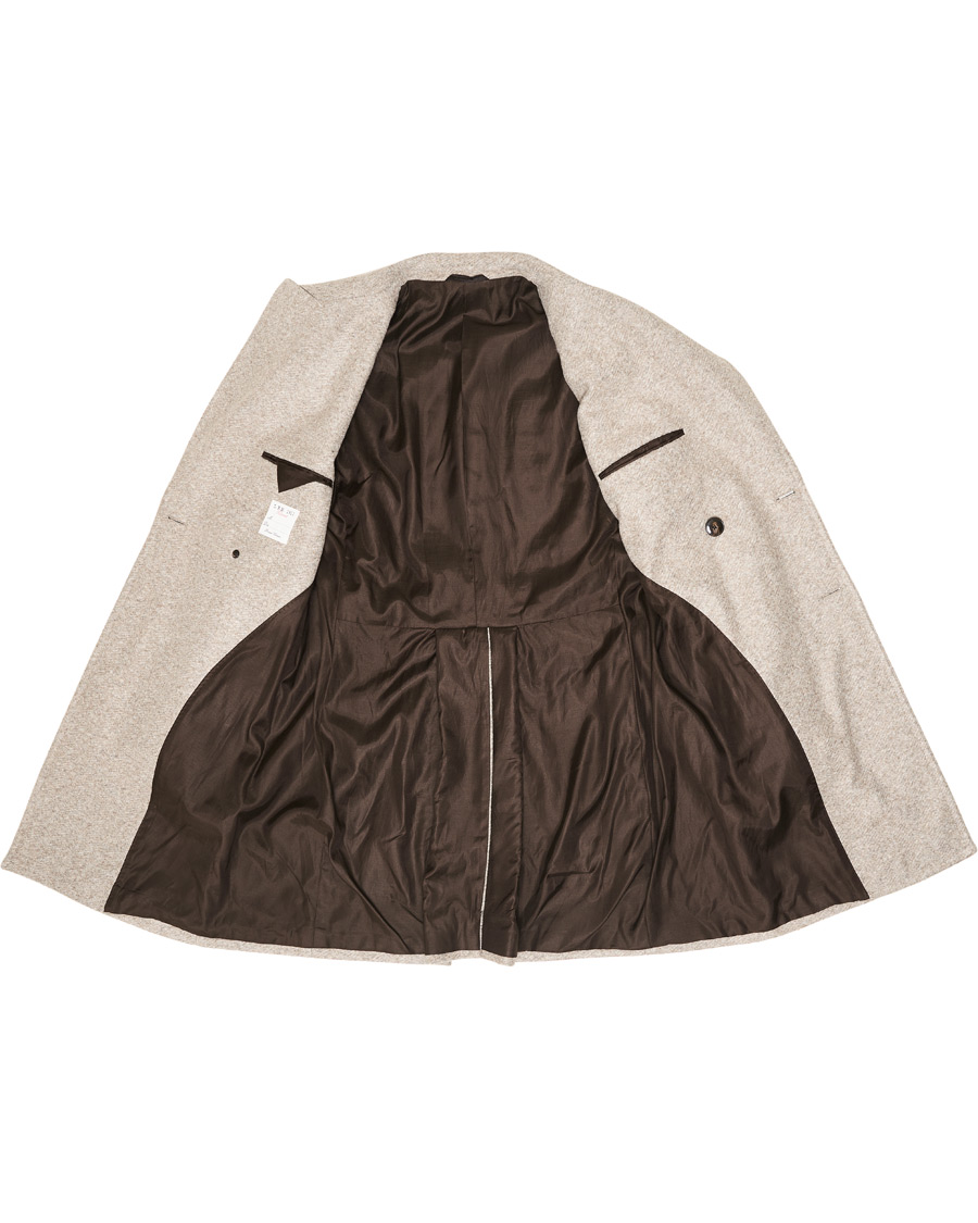 Herren | Jacken | L.B.M. 1911 | Double Breasted Coat Beige