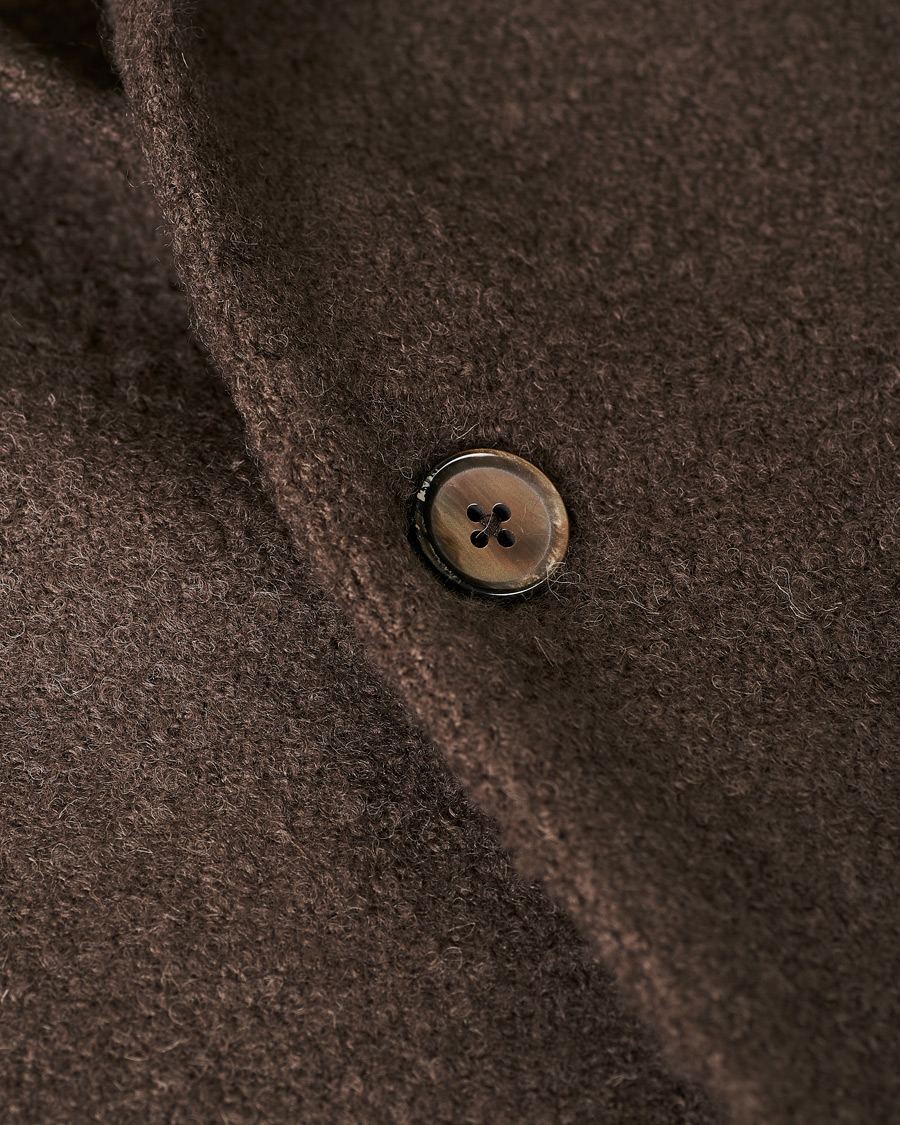 Herren | Sakkos | L.B.M. 1911 | Jack Regular Wool Boucle Blazer Brown
