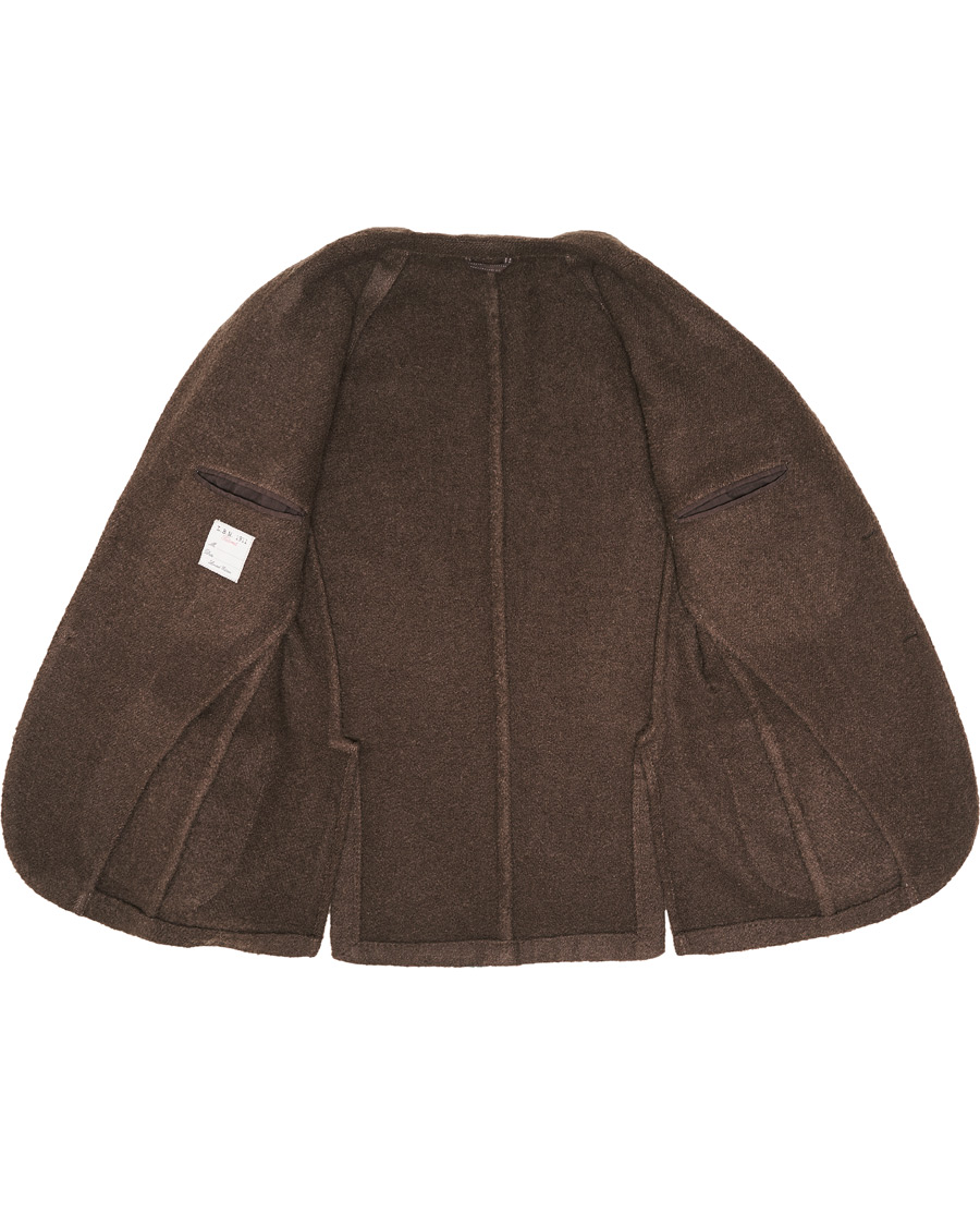 Herren | Sakkos | L.B.M. 1911 | Jack Regular Wool Boucle Blazer Brown