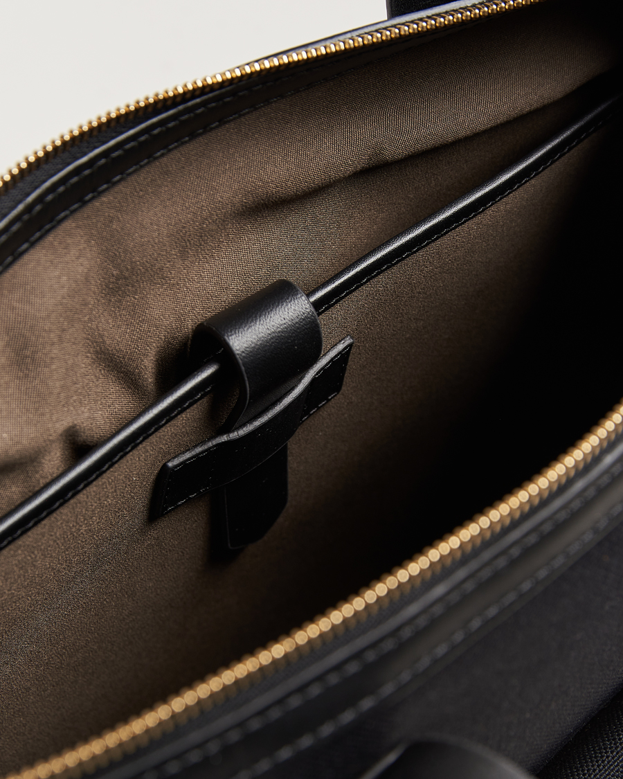 Herren | Mismo M/S Canvas Briefcase Coal/Black | Mismo | M/S Canvas Briefcase Coal/Black