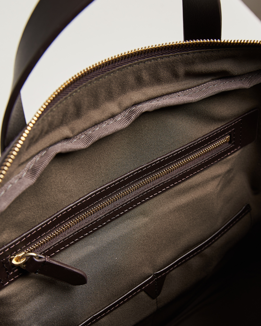 Herren | Taschen | Mismo | MismoM/S Nylon OfficeArmy/Dark Brown