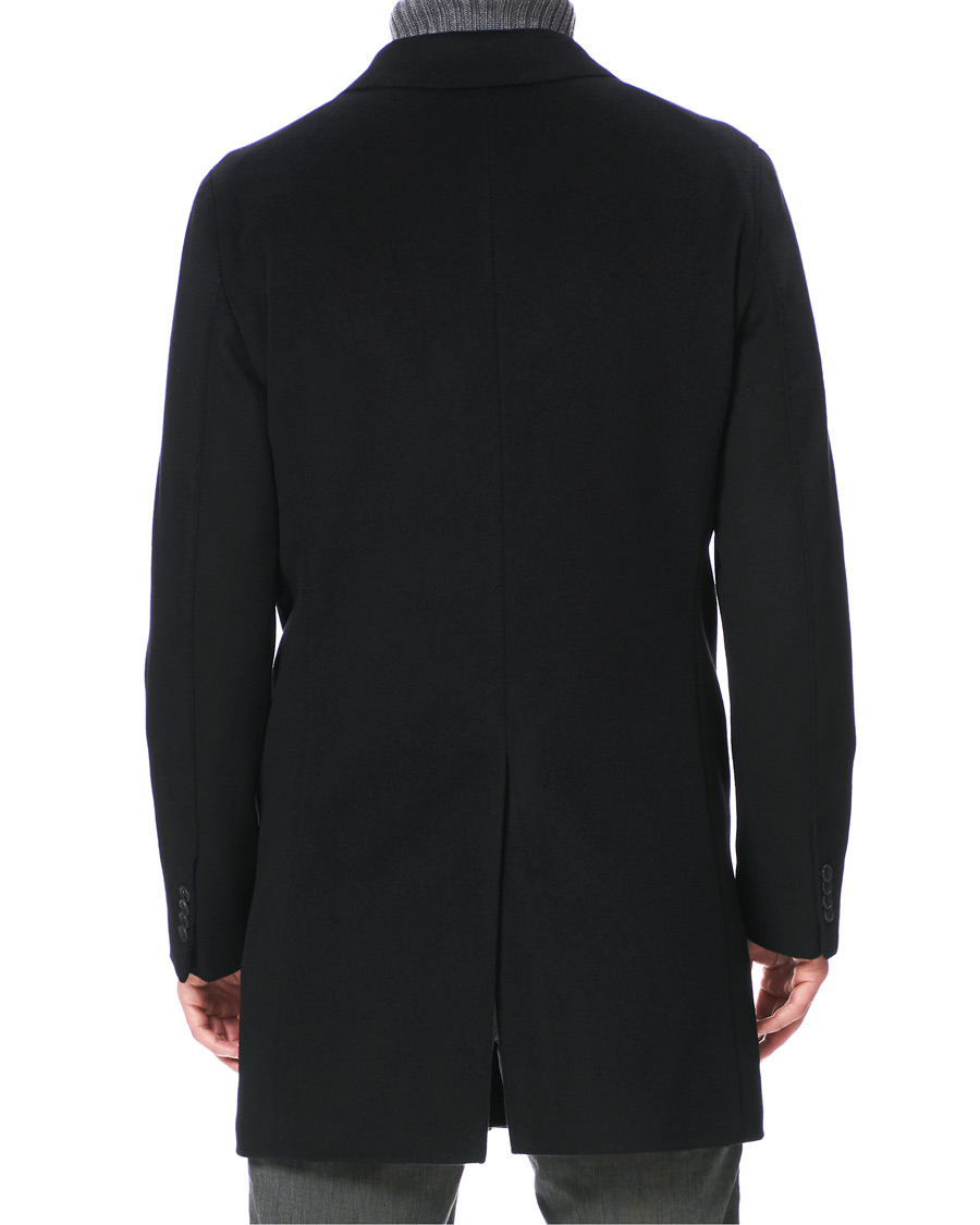 Herren | Jacken | Oscar Jacobson | Storvik Wool/Cashmere Coat Black