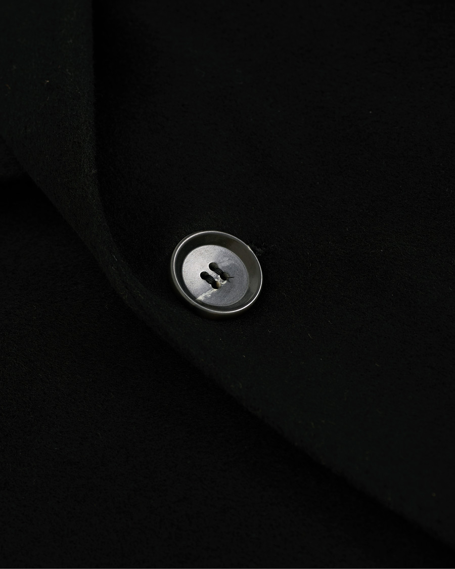 Herren | Jacken | Oscar Jacobson | Storvik Wool/Cashmere Coat Black