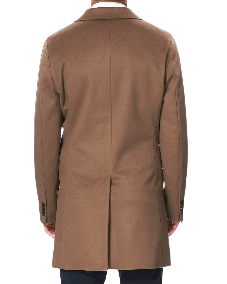 Herren | Jacken | Oscar Jacobson | Sonny Loro Piana Wool Coat Camel
