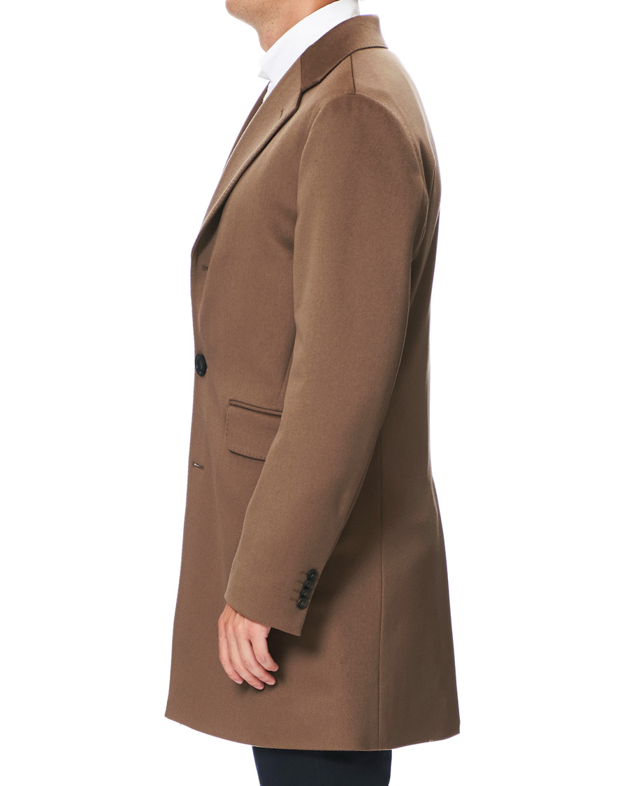 Herren | Jacken | Oscar Jacobson | Sonny Loro Piana Wool Coat Camel