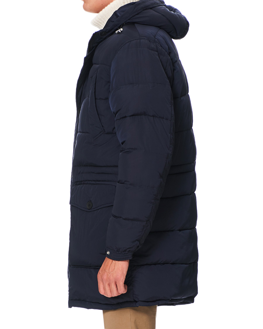 Herren | Jacken | Oscar Jacobson | Clayton Lightweight Puffer Coat Navy