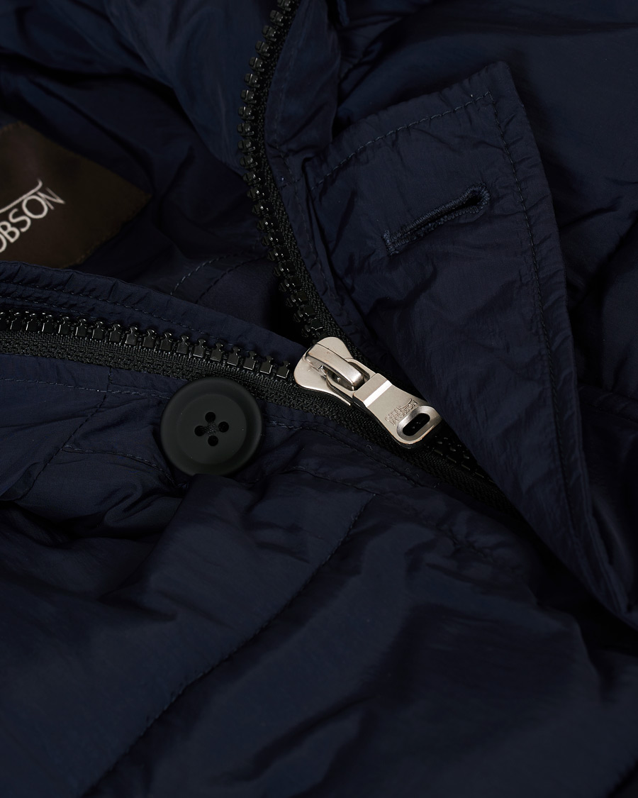 Herren | Jacken | Oscar Jacobson | Clayton Lightweight Puffer Coat Navy