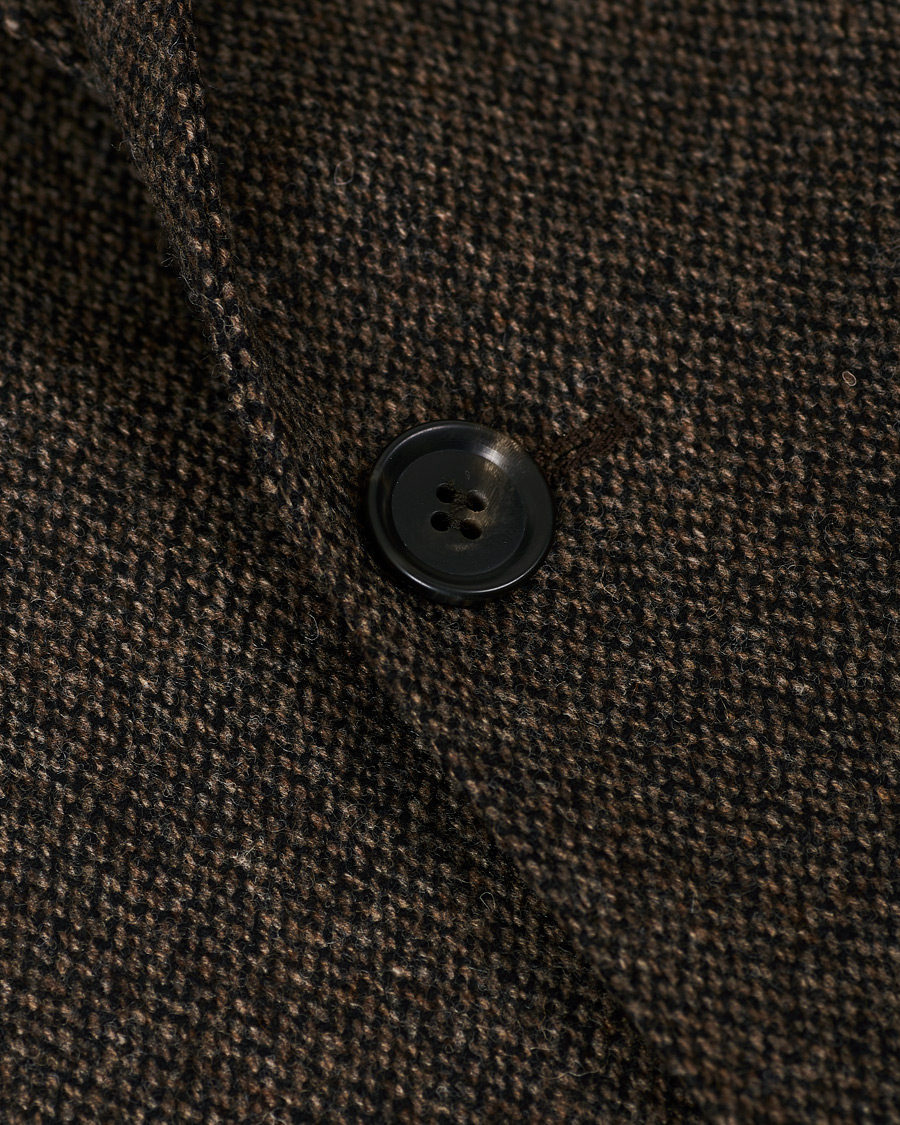Herren | Sakkos | Oscar Jacobson | Fogerty Yorkshire Tweed By Moon Blazer Brown