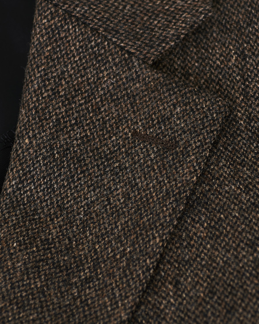 Herren | Sakkos | Oscar Jacobson | Fogerty Yorkshire Tweed By Moon Blazer Brown