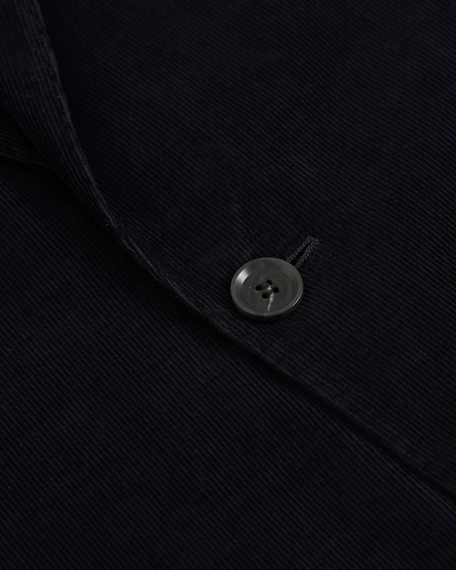 Herren | Sakkos | Oscar Jacobson | Egel Patch Pocket Baby Cord Blazer Navy