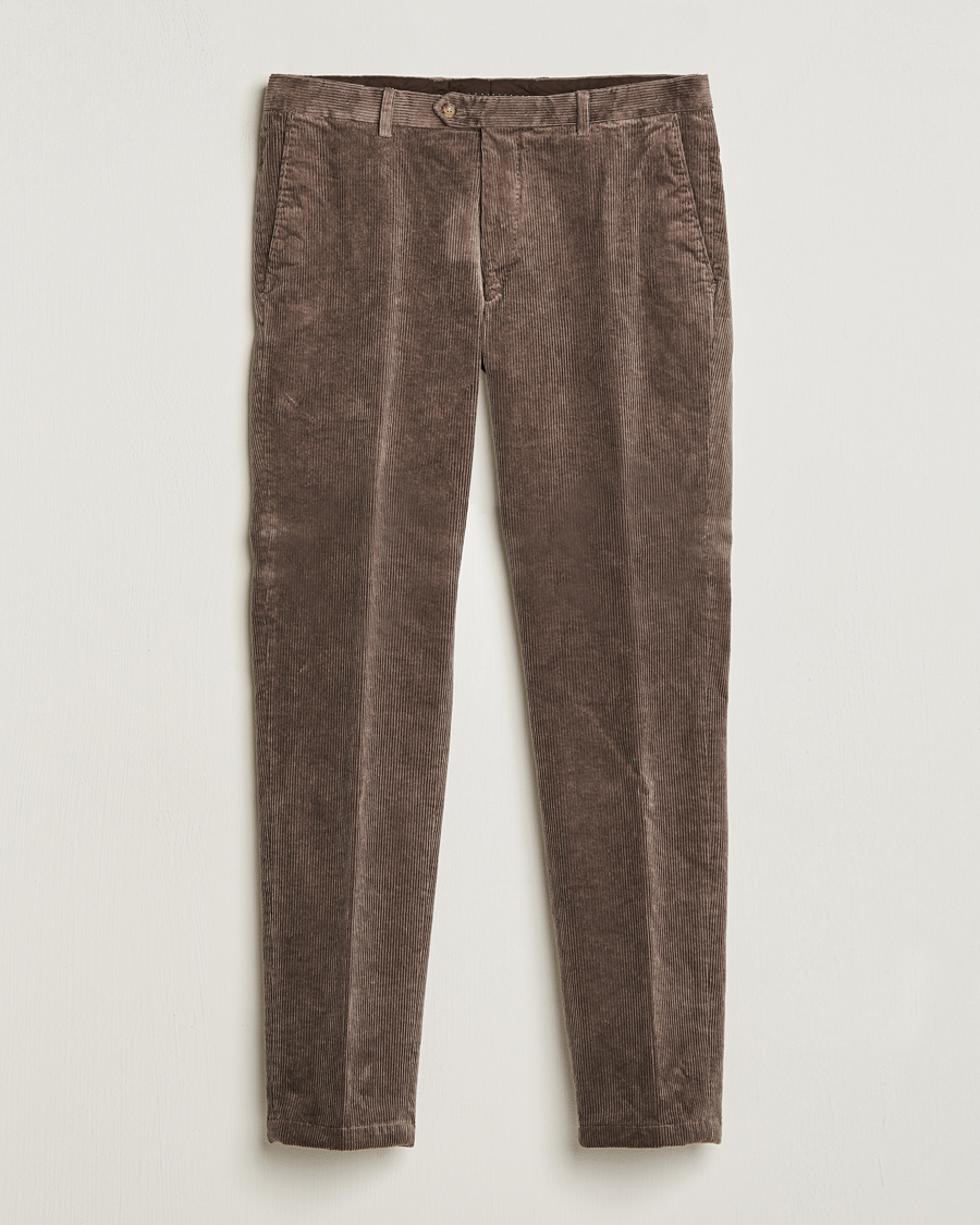 Herren | Hosen | Oscar Jacobson | Denz Corduroy Trousers Nutmeg