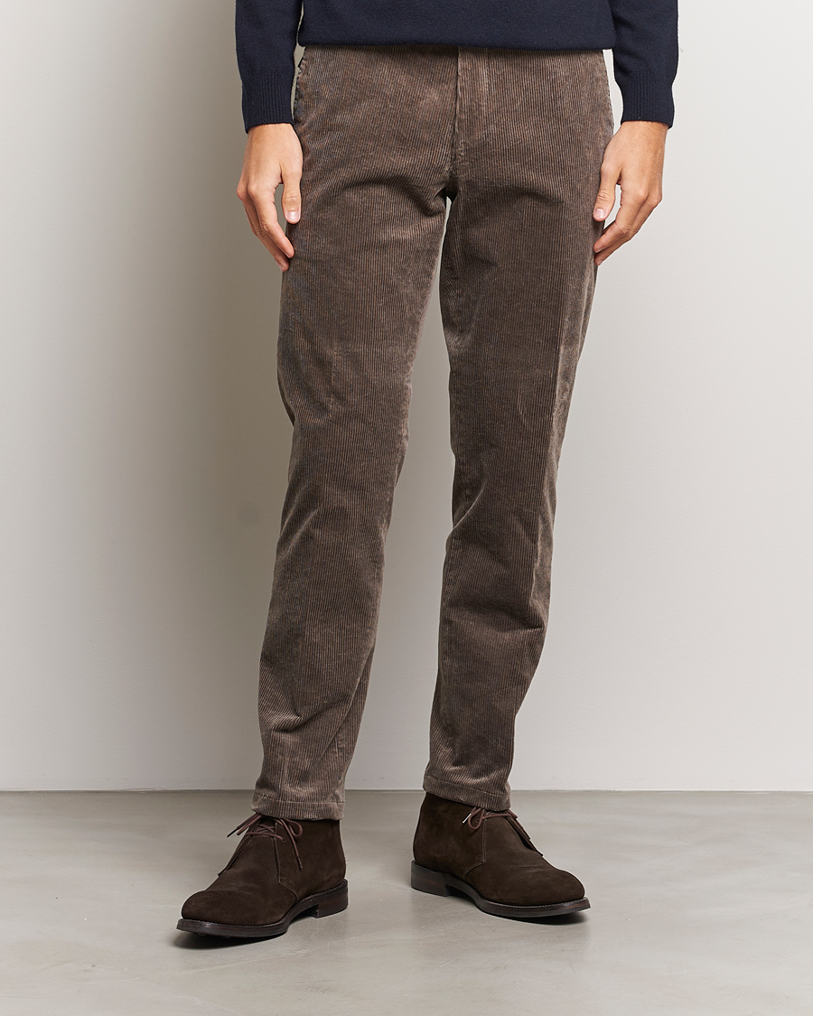 Herren | Hosen | Oscar Jacobson | Denz Corduroy Trousers Nutmeg