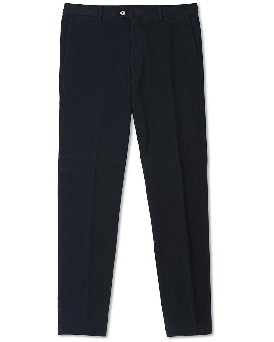 Herren | Hosen | Oscar Jacobson | Denz Moleskin Trousers Navy