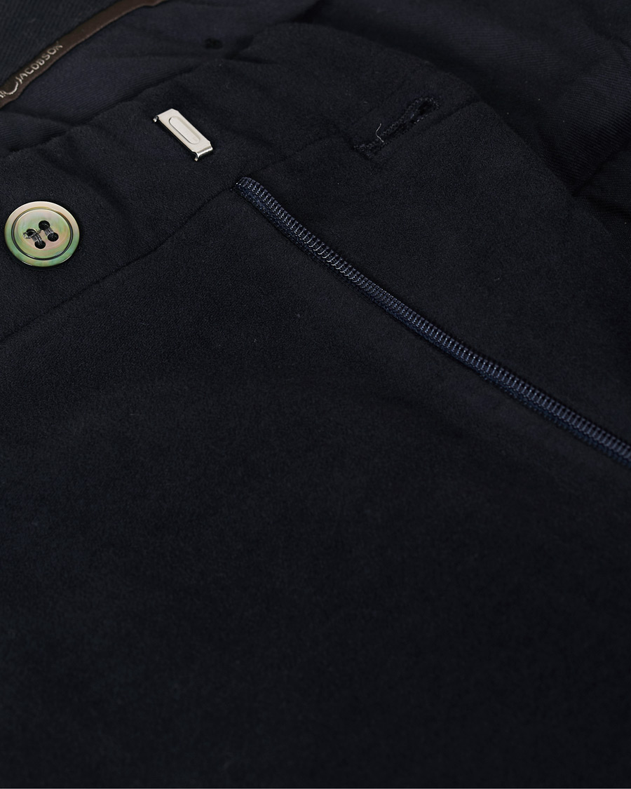 Herren | Hosen | Oscar Jacobson | Denz Moleskin Trousers Navy
