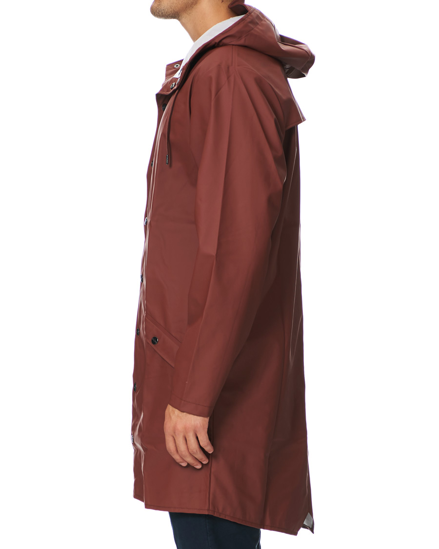 Herren | Jacken | RAINS | Long Jacket Maroon
