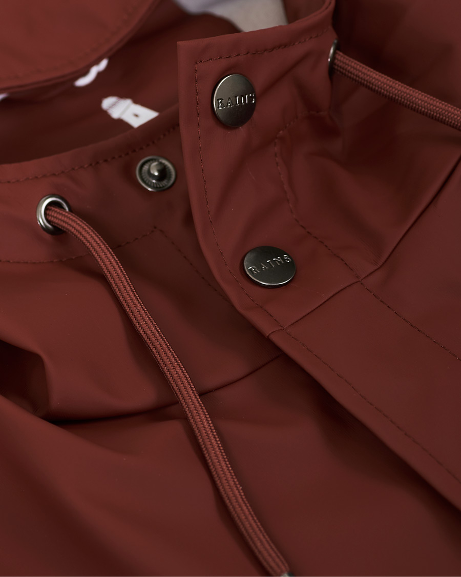 Herren | Jacken | RAINS | Long Jacket Maroon