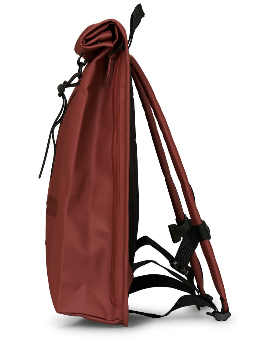 Herren | RAINS Roll Top Rucksack Maroon | RAINS | Roll Top Rucksack Maroon