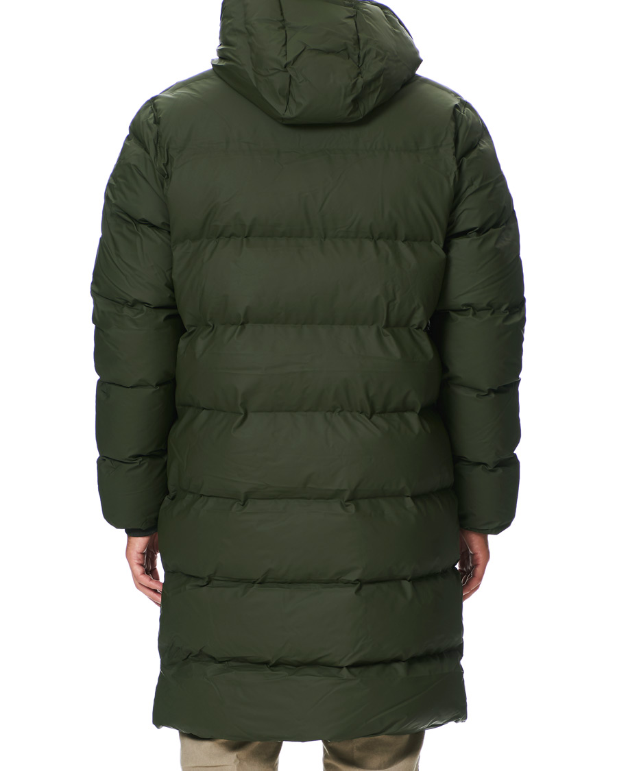 Herren | Jacken | RAINS | Waterproof Long Puffer Jacket Green