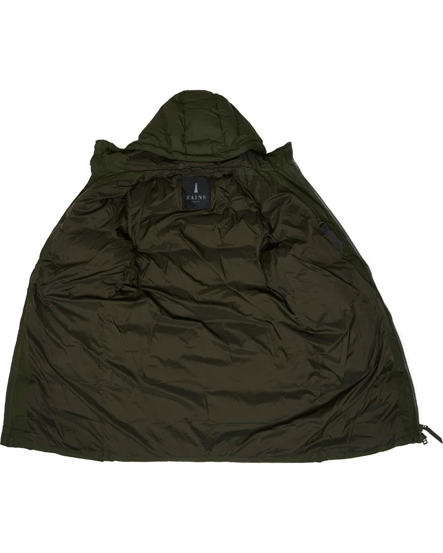 Herren | Jacken | RAINS | Waterproof Long Puffer Jacket Green