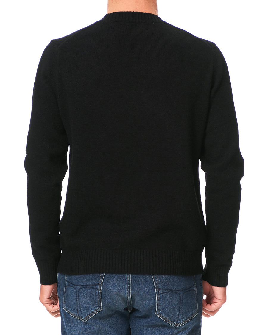 Herren | Pullover | Samsøe Samsøe | Samsøe & Samsøe Sylli Wool Crew Neck Black