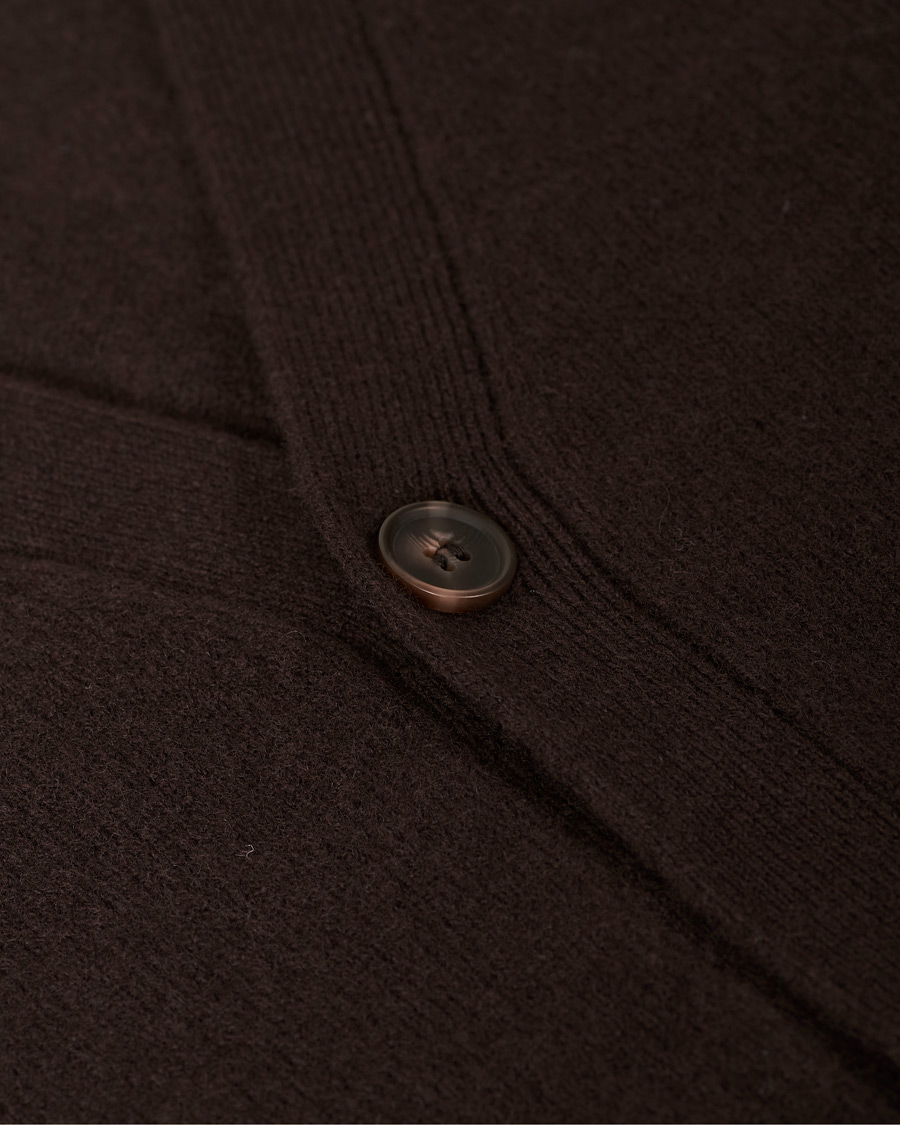 Herren | Pullover | Samsøe Samsøe | Samsøe & Samsøe Viktor Knitted Wool Cardigan Mole
