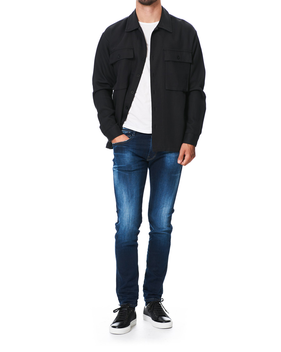 Herren | Hemden | Samsøe Samsøe | Samsøe & Samsøe Vega Lyocell/Cotton Overshirt Black