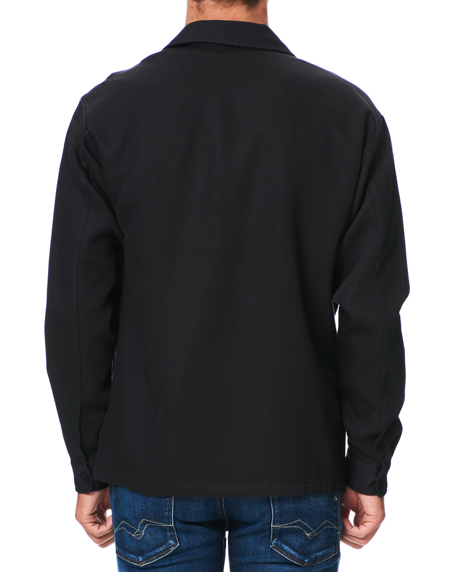 Herren | Hemden | Samsøe Samsøe | Samsøe & Samsøe Vega Lyocell/Cotton Overshirt Black