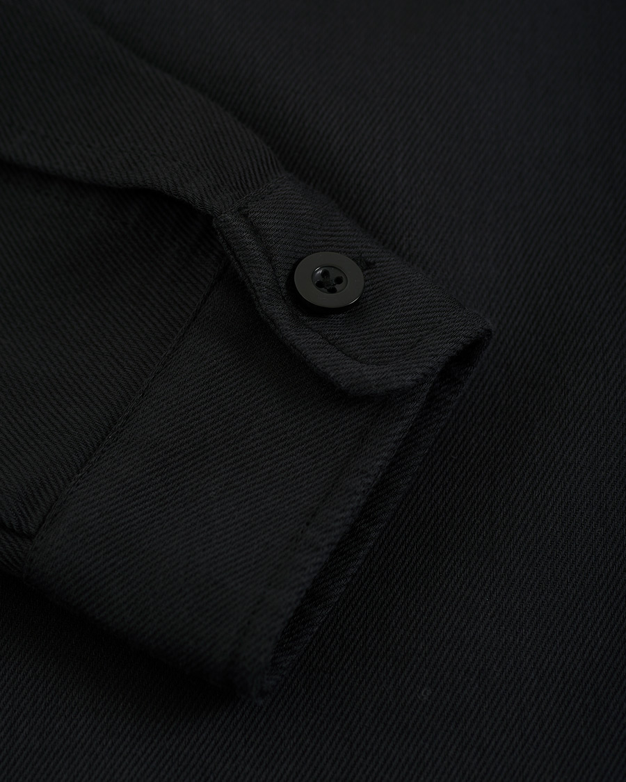 Herren | Hemden | Samsøe Samsøe | Samsøe & Samsøe Vega Lyocell/Cotton Overshirt Black
