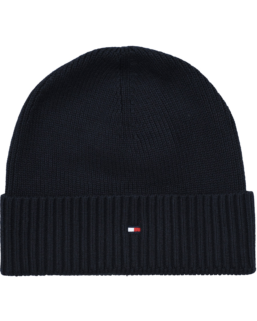 Herren | Tommy Hilfiger Pima Cotton Beanie Desert Sky | Tommy Hilfiger | Pima Cotton Beanie Desert Sky