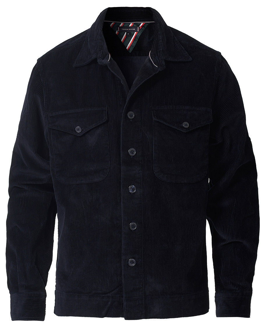 Herren | Hemden | Tommy Hilfiger | Corduroy Overshirt Desert Sky