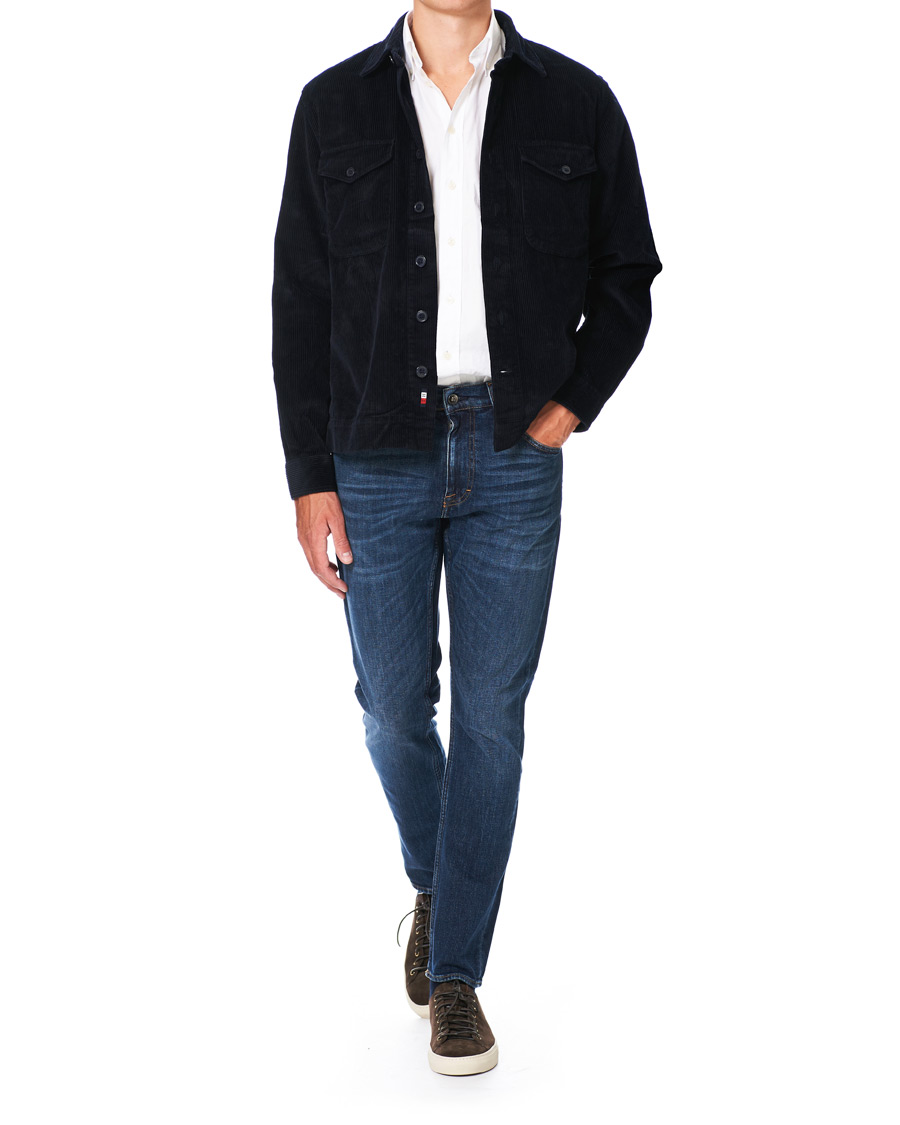 Herren | Hemden | Tommy Hilfiger | Corduroy Overshirt Desert Sky