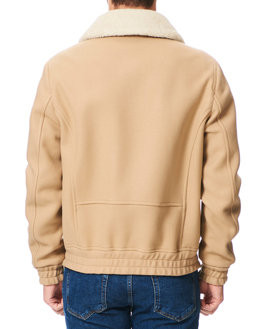 Herren | Jacken | Tommy Hilfiger | Shearling Collar Flight Jacket Classic Camel