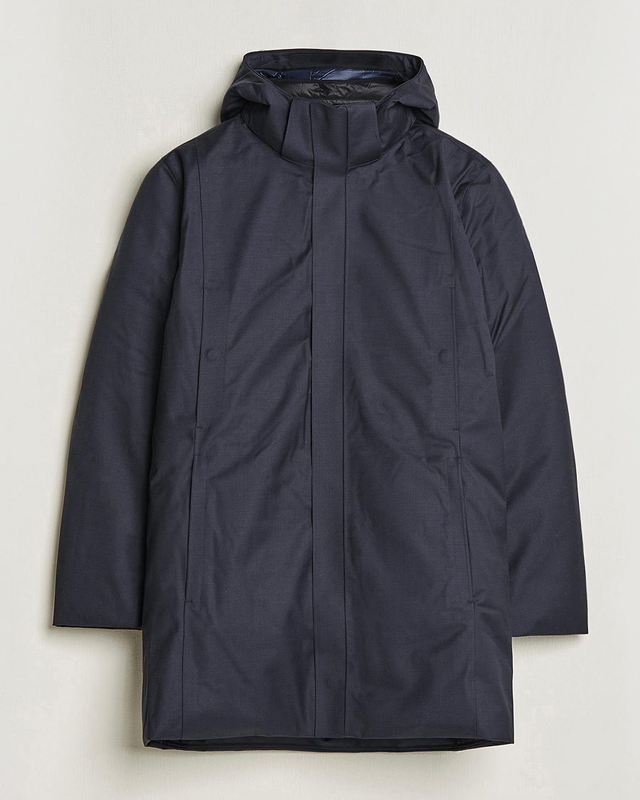 Herren | Jacken | UBR | Redox Parka Savile X Dark Navy Wool