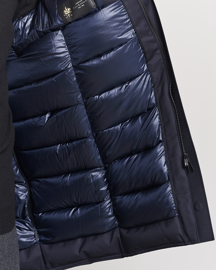 Herren | Jacken | UBR | Redox Parka Savile X Dark Navy Wool