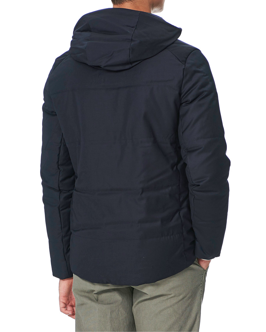 Herren | Jacken | UBR | Oxygen Down Savile Jacket Dark Navy Wool