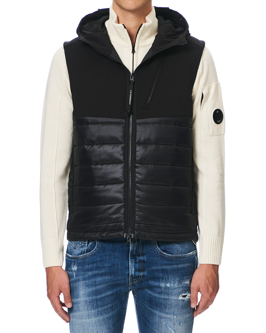 Herren | Jacken | C.P. Company | Padded Goggles Vest Black