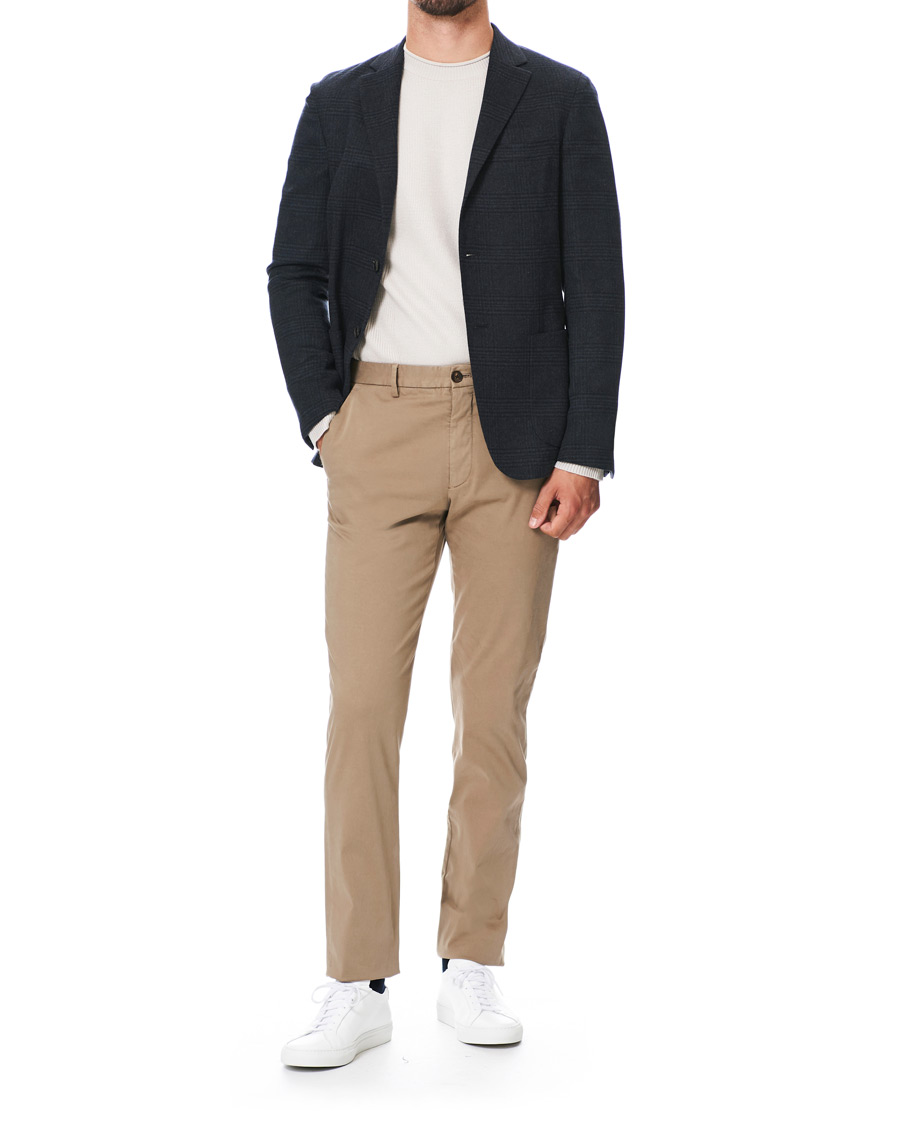 Herren | Sakkos | Z Zegna | Deconstructed Wool Blazer Navy Blue