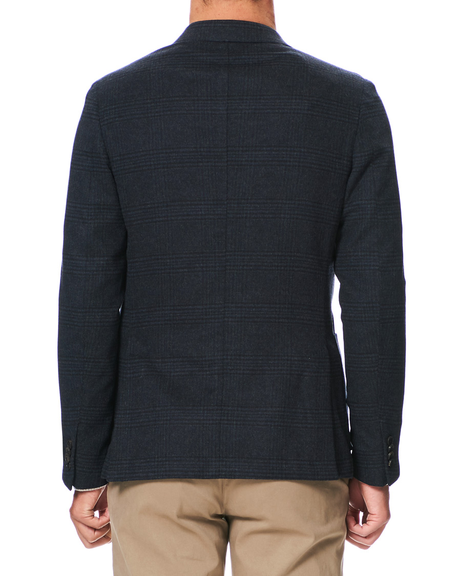 Herren | Sakkos | Z Zegna | Deconstructed Wool Blazer Navy Blue