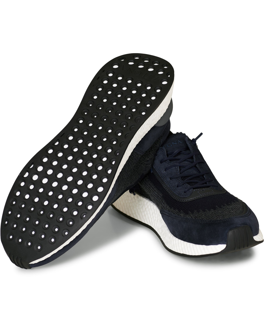 Herren | Z Zegna Piuma Running Sneaker Navy | Z Zegna | Piuma Running Sneaker Navy