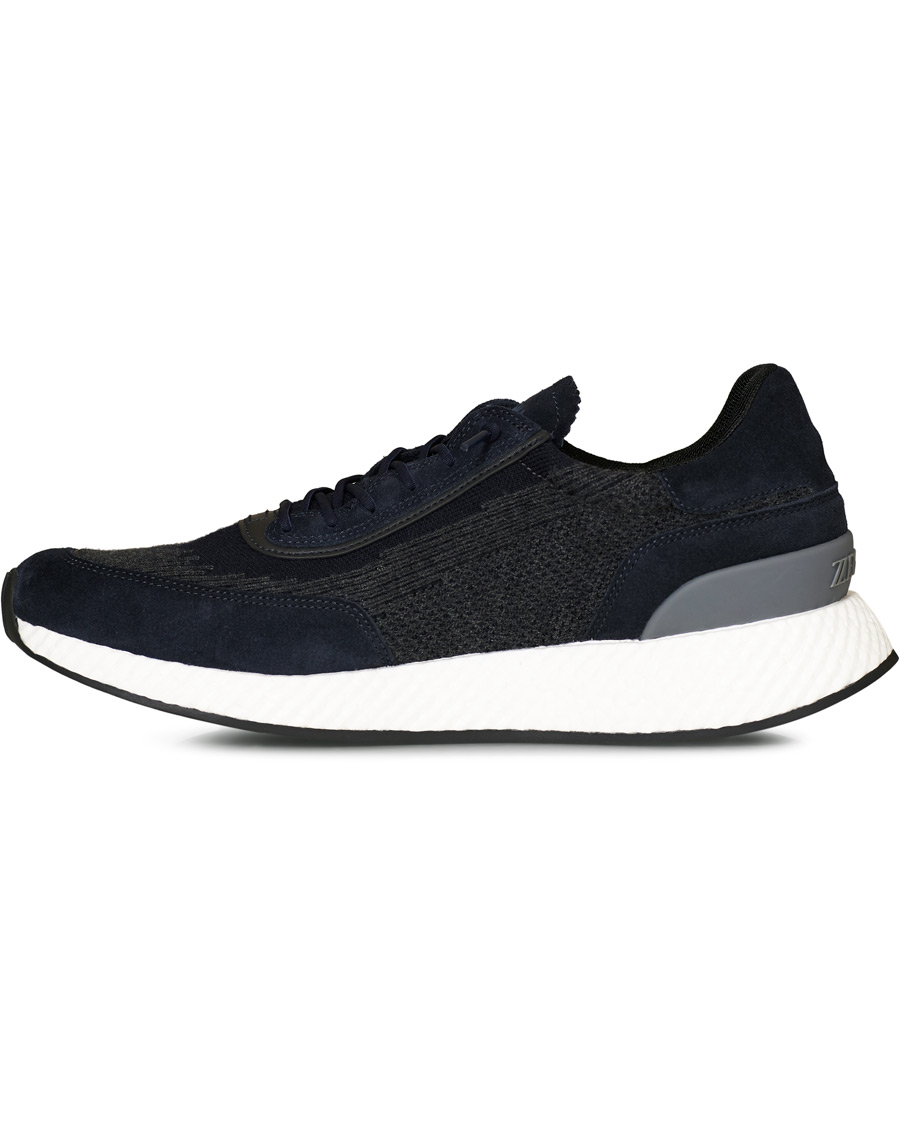 Herren | Z Zegna Piuma Running Sneaker Navy | Z Zegna | Piuma Running Sneaker Navy