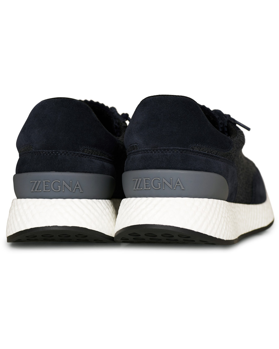 Herren | Z Zegna Piuma Running Sneaker Navy | Z Zegna | Piuma Running Sneaker Navy