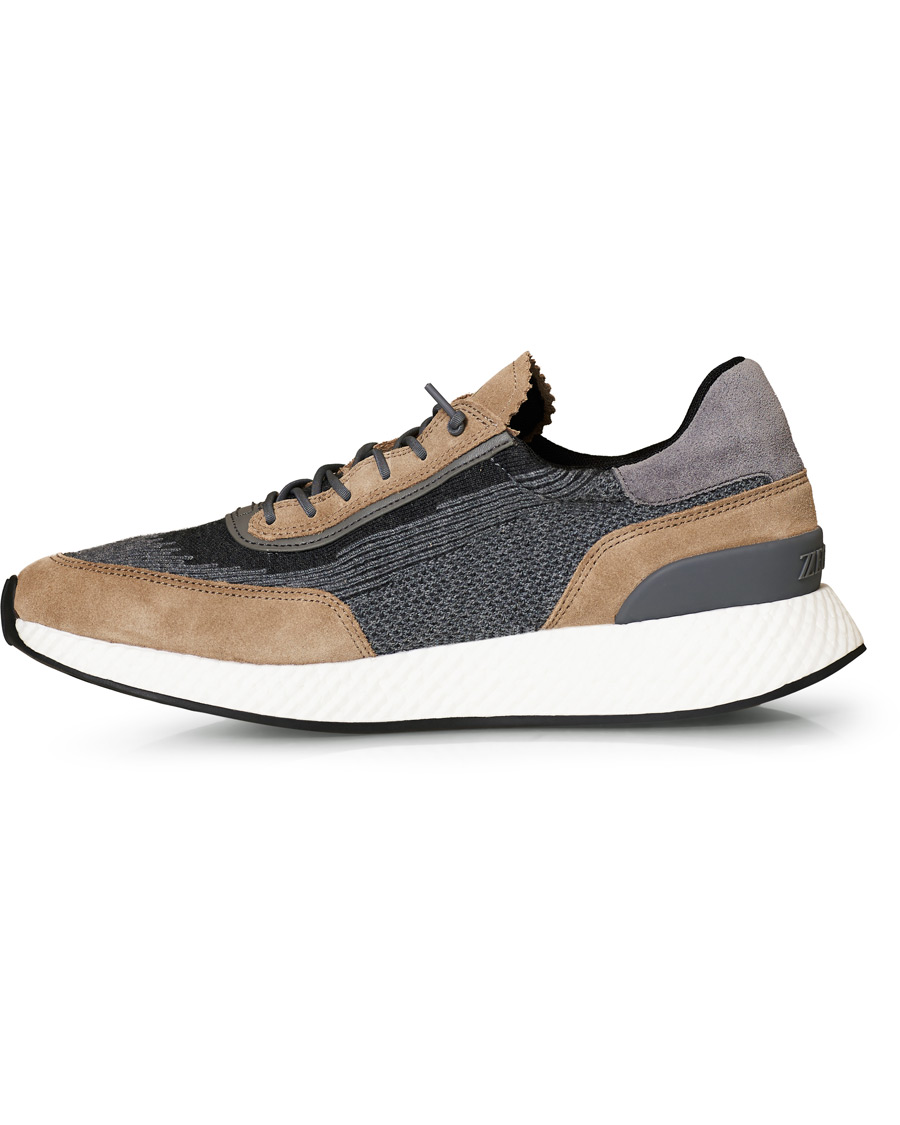 Herren | Z Zegna Piuma Running Sneaker Grey | Z Zegna | Piuma Running Sneaker Grey