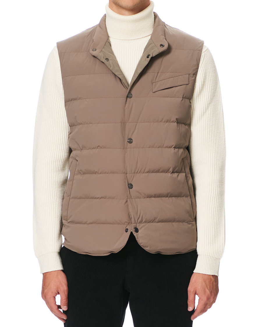 Herren | Jacken | Z Zegna | Stretch Nylon Vest Light Grey