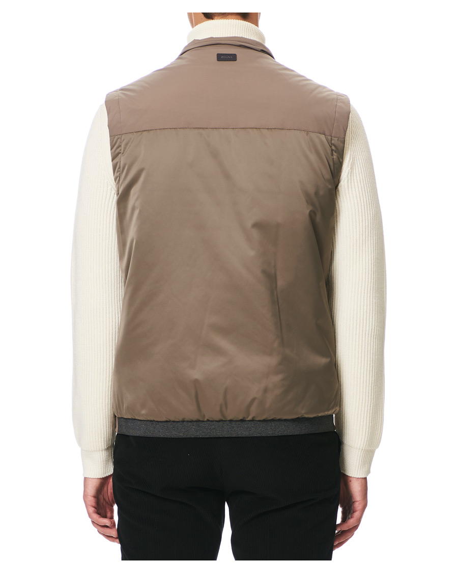 Herren | Jacken | Z Zegna | Stretch Nylon Vest Light Grey